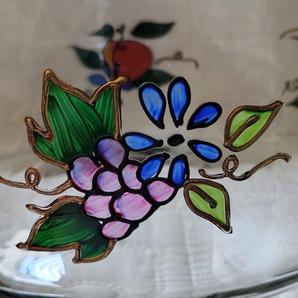 1980 VINTAGE ROMANIAN CLEAR CRYSTAL BIG BOWL, ALL HAND CRAFTED. - Picture 13 of 14